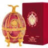 Подарочный набор Графин Императорская коллекция яйцо Фаберже Мрамор (0,7 л) в бархатной подарочной упаковке