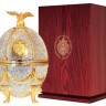 Графин Императорская коллекция яйцо Фаберже Белый Диамант (0.7л) в деревянной подарочной упаковке